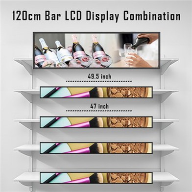 Strip display LCD