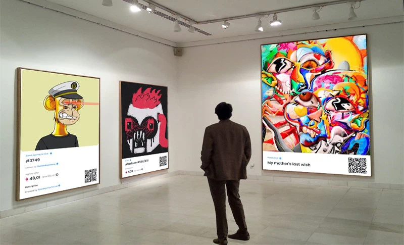 Gomany's art digital signage solution brings new display methods to exhibitions